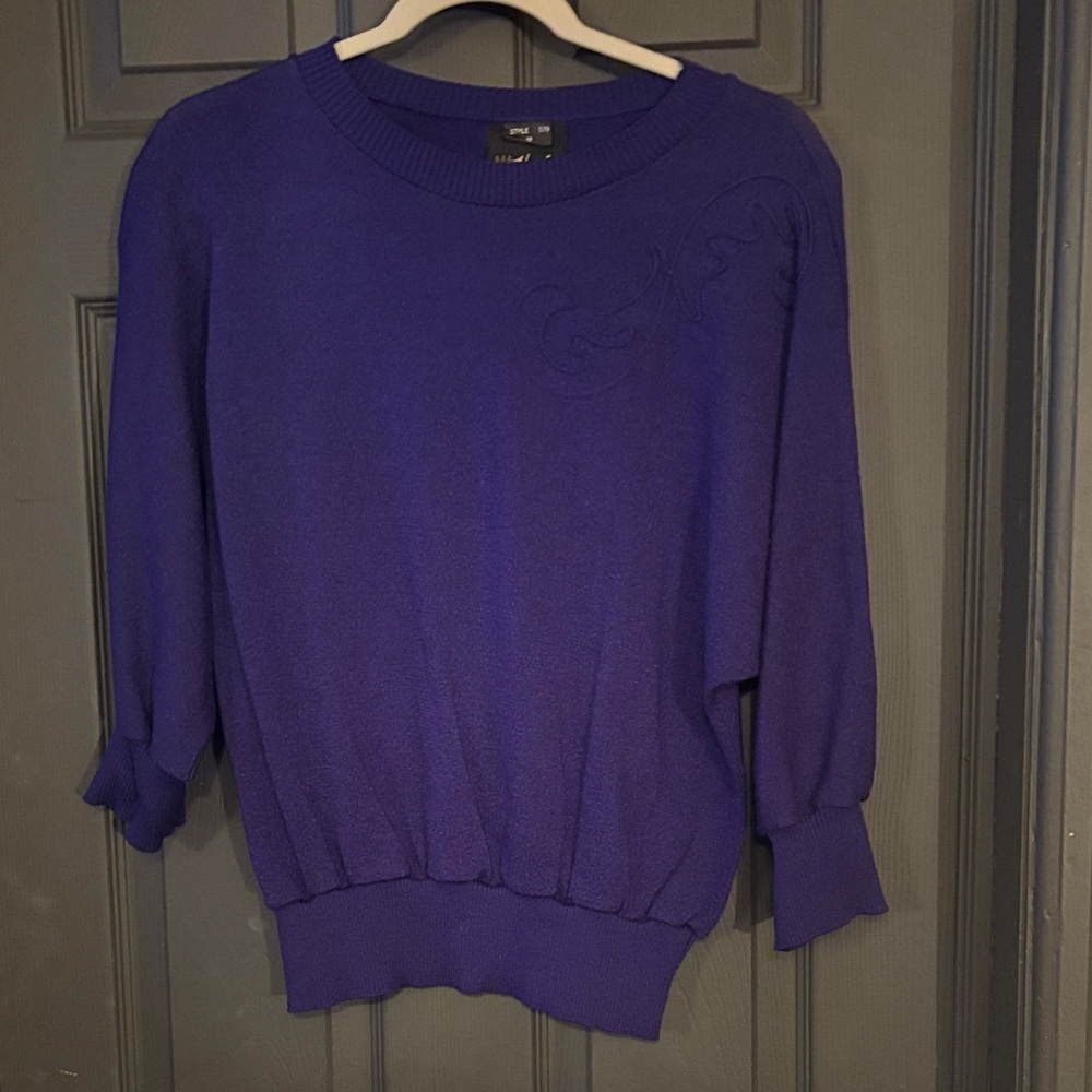 Vibrant Purple Women's Sweater